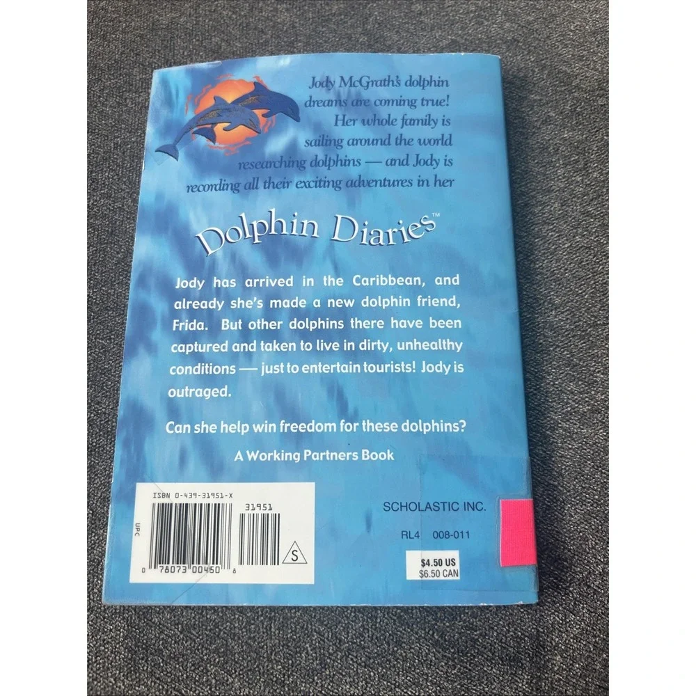 Dolphin Diaries: Chasing the Dream by Ben M. Baglio ~USED~2003~ Trade Paperback